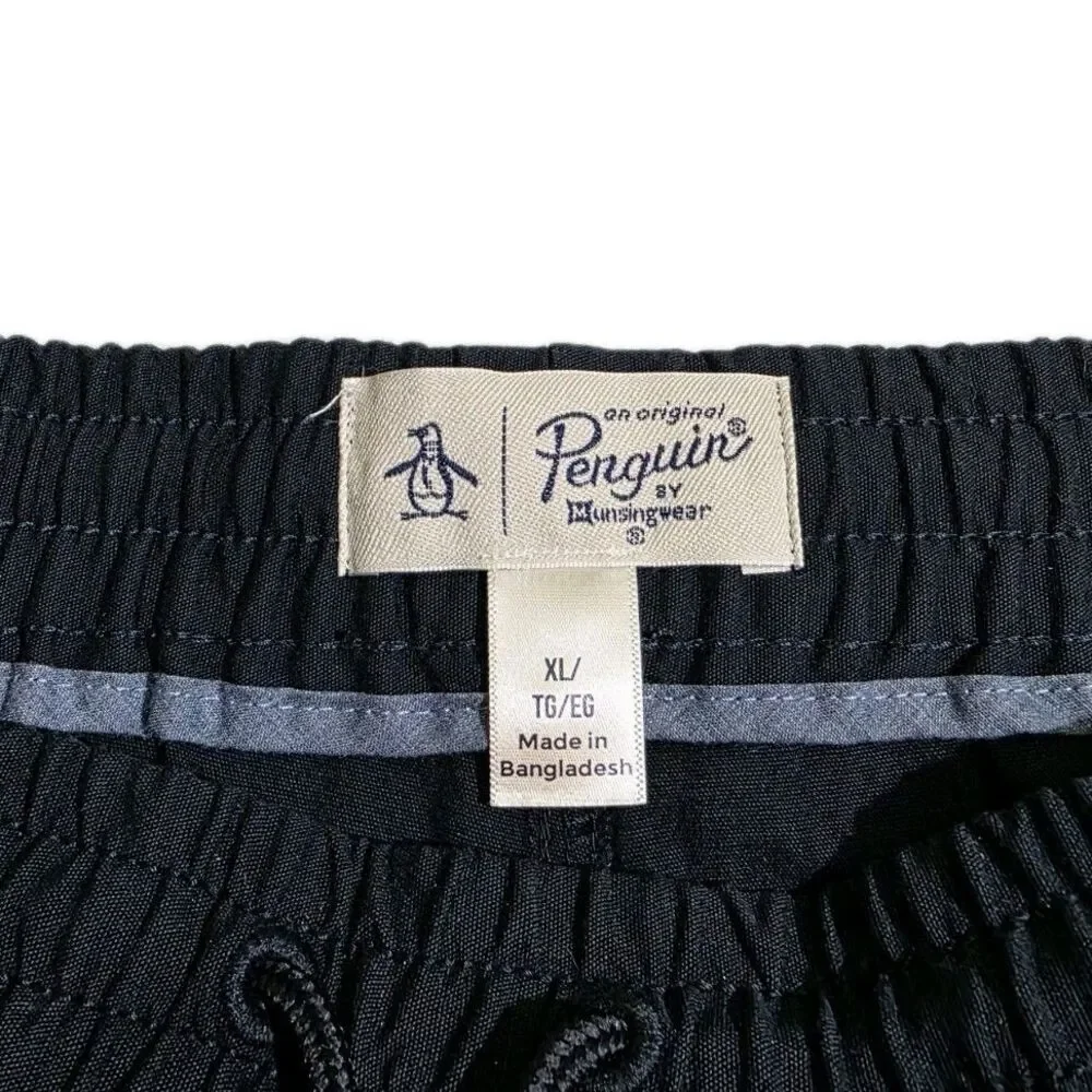 Penguin Mens Slim Fit Stretch Cargo Shorts XL Dark Sapphire Nwt Casual Golf Work